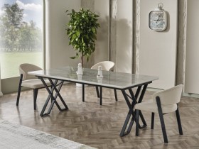 LUNA SOFT Masă sufragerie extensibilă (St)