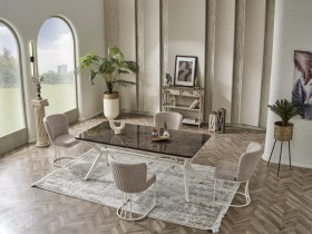  MILANO SOFT Masă sufragerie extensibilă (St)