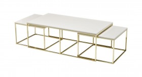  LIKYA 1+2 Set Măsuțe cafea (St)