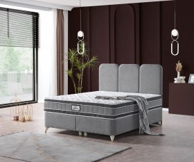  PIENA Set – Bază Pat, Tăblie și Saltea (El)
