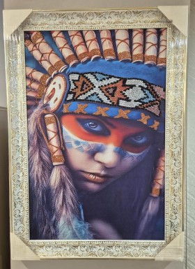 TABLOU 70X100 DECORAT MANUAL - OFERTĂ OUTLET