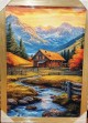 Tablou Decorativ cu Relief și Sim Strălucitor - 80x110
