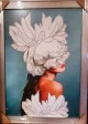 Tablou Decorativ cu Relief și Sim Strălucitor - 80x110