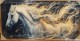 Tablou Decorativ cu Relief și Sclipici - 63x123 / 73x103