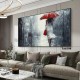 Tablou Decorat Manual 70×130 cm - Elegantă