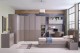 SHADOW Set Dormitor Tineret Modular (Kp)
