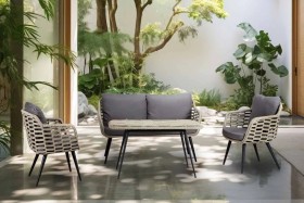 MINOA RATTAN Set Mobilier Grădină (Bm)