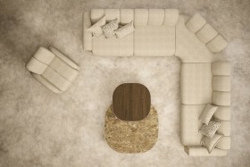 TERRA Set Canapele și Colțar Modular (Elt)