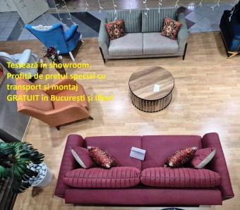 Canapea Extensibilă 3 Locuri PIERO (Ar)